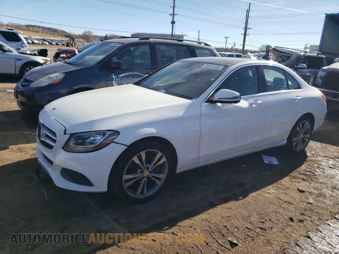 55SWF4KBXGU120879 MERCEDES-BENZ C-CLASS 2016