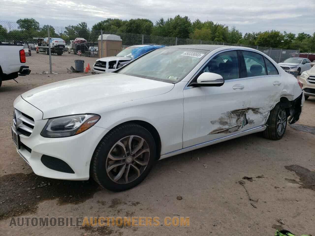 55SWF4KBXGU124706 MERCEDES-BENZ C-CLASS 2016