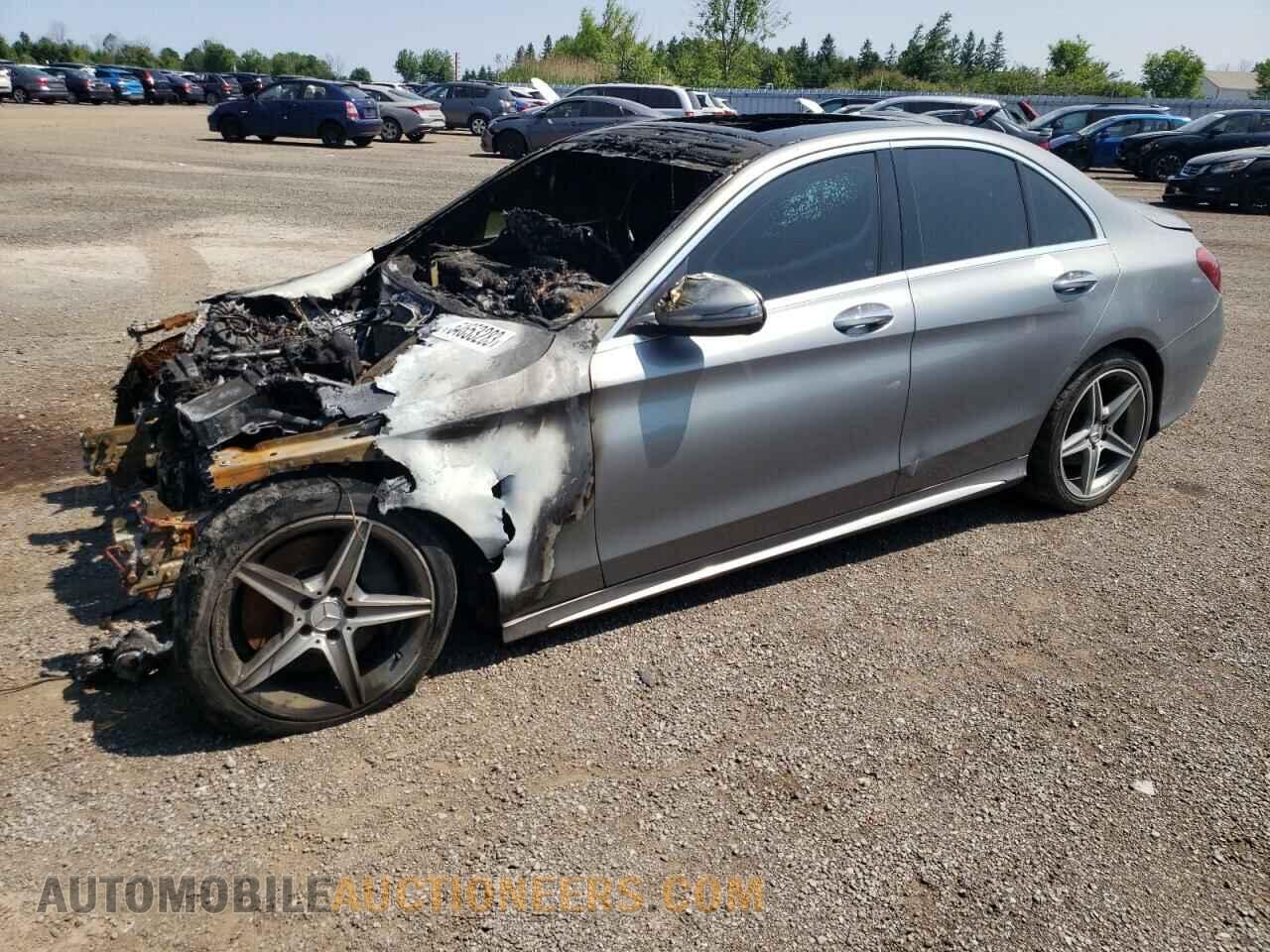 55SWF4KBXGU127055 MERCEDES-BENZ C-CLASS 2016