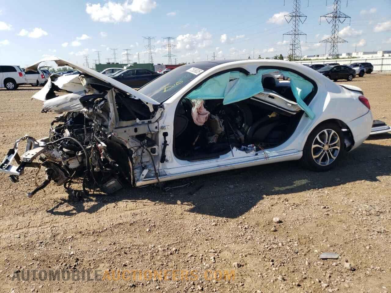 55SWF4KBXGU136533 MERCEDES-BENZ C-CLASS 2016