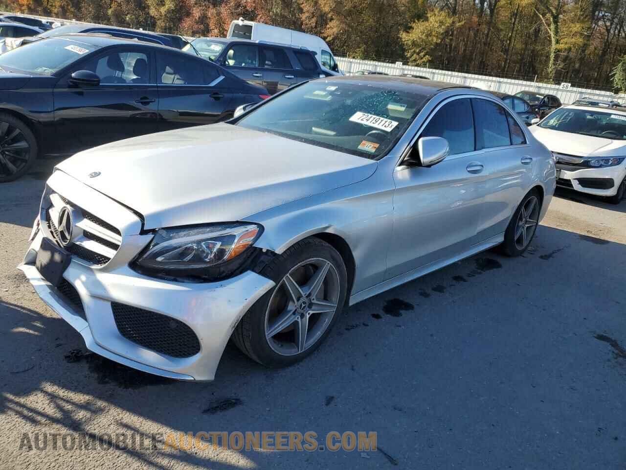 55SWF4KBXGU138346 MERCEDES-BENZ C-CLASS 2016