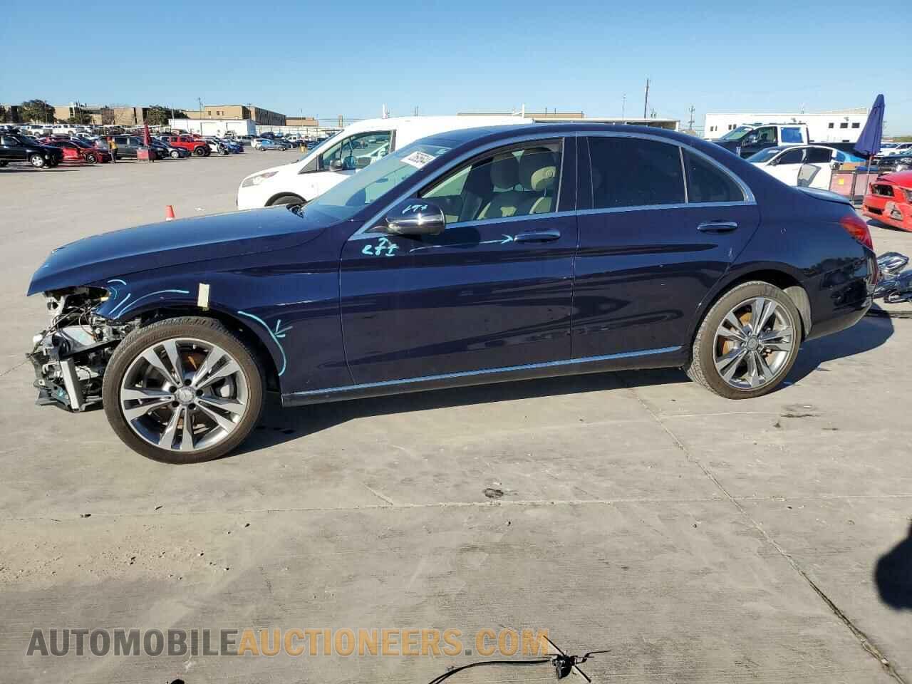55SWF4KBXGU171699 MERCEDES-BENZ C-CLASS 2016