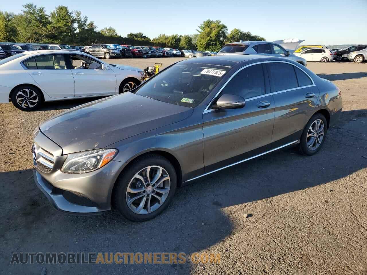 55SWF4KBXHU189721 MERCEDES-BENZ C-CLASS 2017
