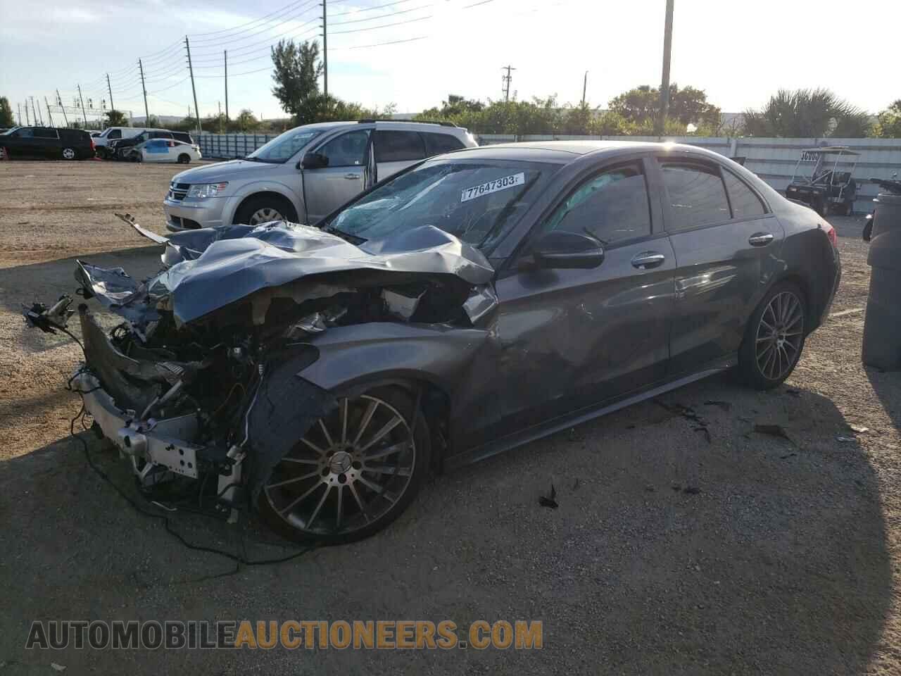 55SWF6EB0HU182252 MERCEDES-BENZ C-CLASS 2017