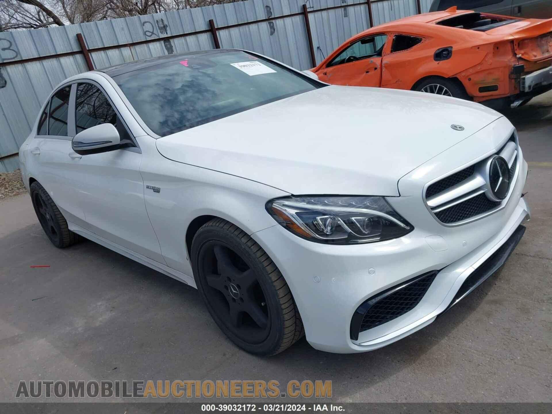 55SWF6EB2GU128921 MERCEDES-BENZ C 450 AMG 2016