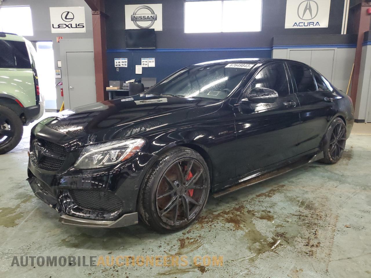 55SWF6EB2GU131849 MERCEDES-BENZ C-CLASS 2016