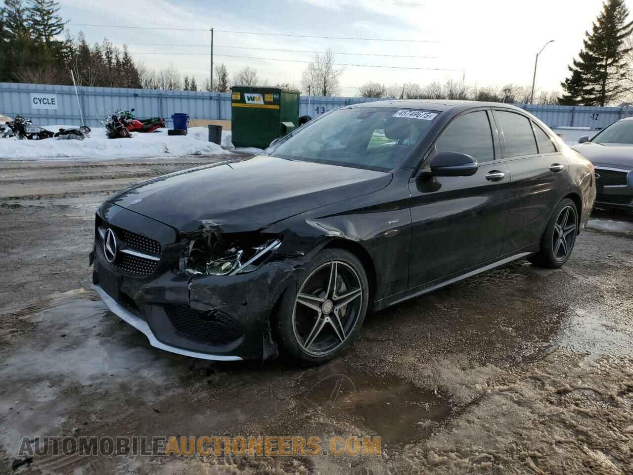 55SWF6EB7GU166421 MERCEDES-BENZ C-CLASS 2016