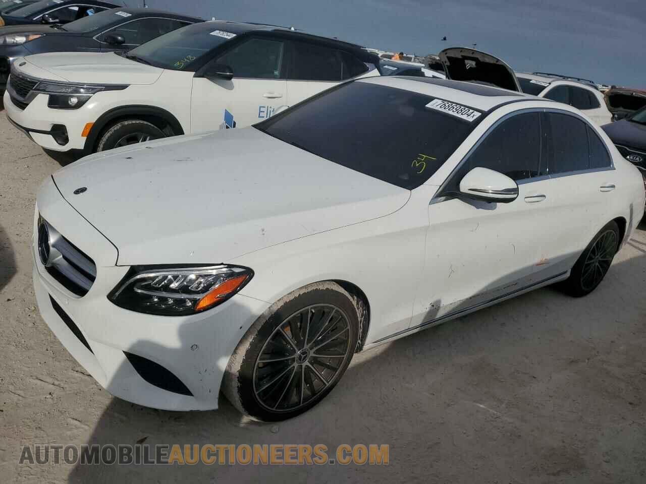 55SWF8DB3LU325443 MERCEDES-BENZ C-CLASS 2020