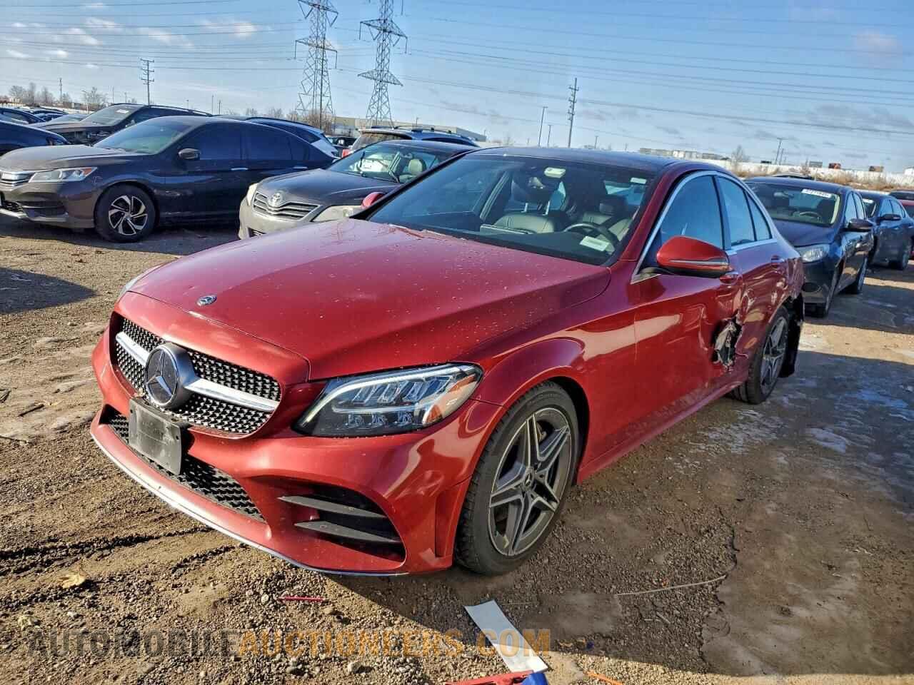 55SWF8EB5KU299568 MERCEDES-BENZ C-CLASS 2019