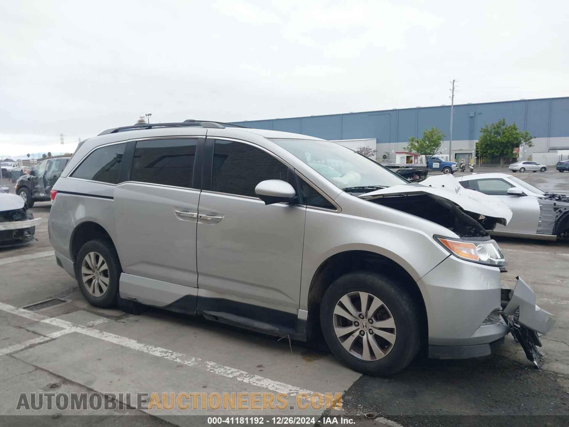 5FNRL5H41EB020124 HONDA ODYSSEY 2014