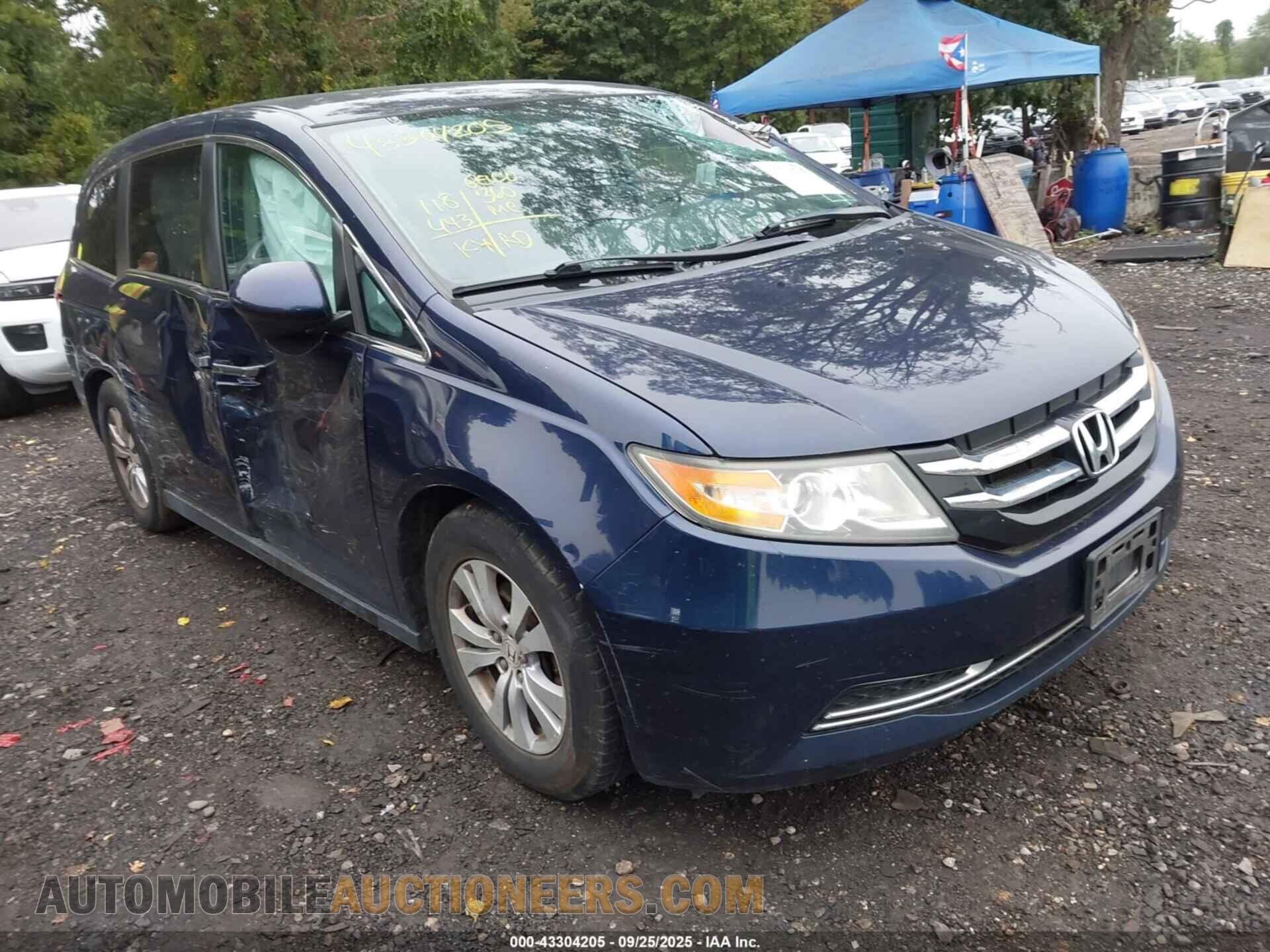 5FNRL5H47GB094909 HONDA ODYSSEY 2016