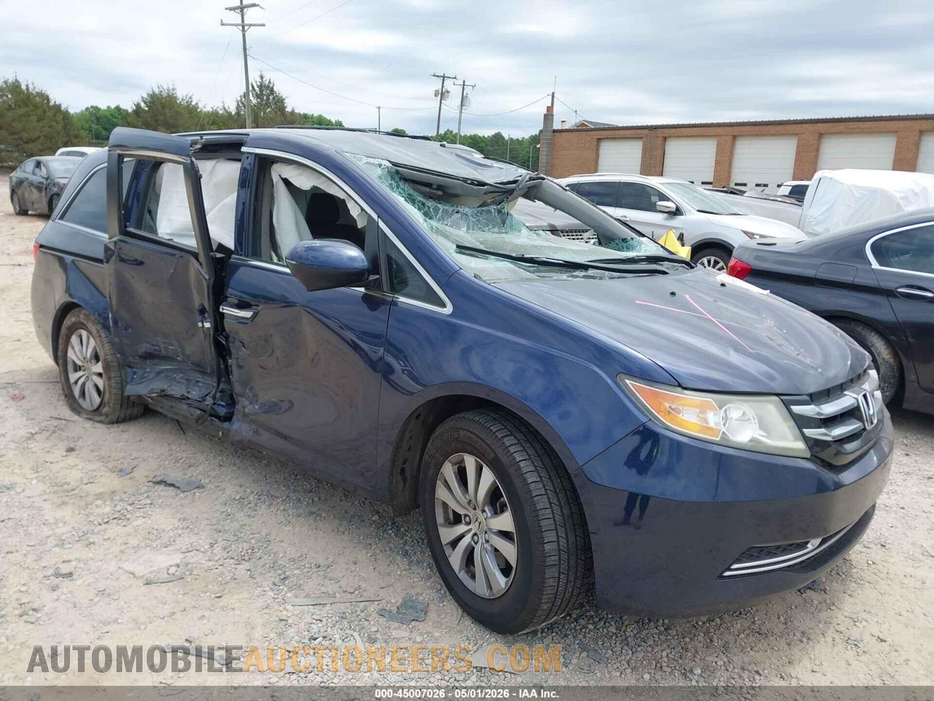 5FNRL5H48EB034005 HONDA ODYSSEY 2014