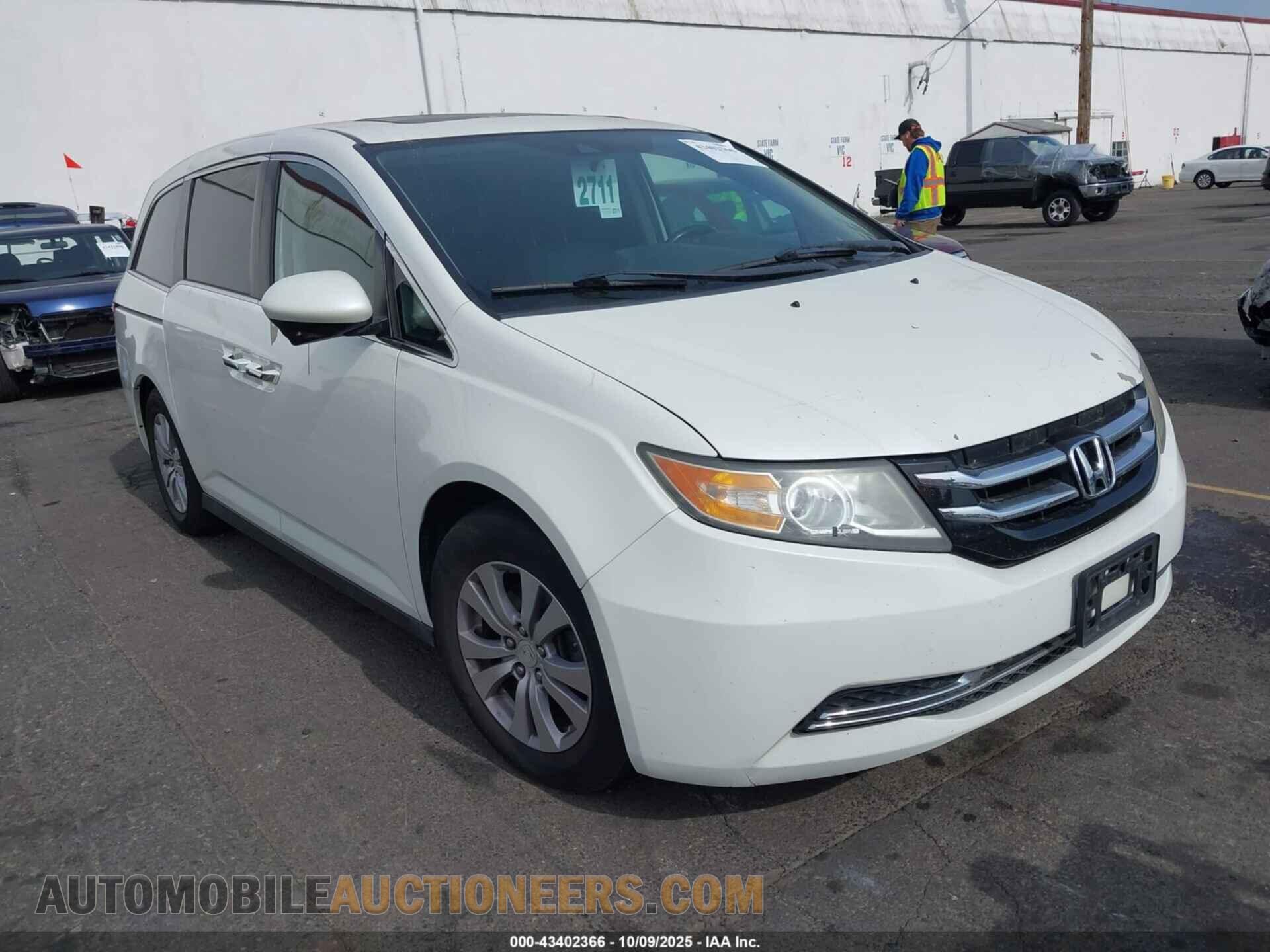 5FNRL5H60EB028037 HONDA ODYSSEY 2014