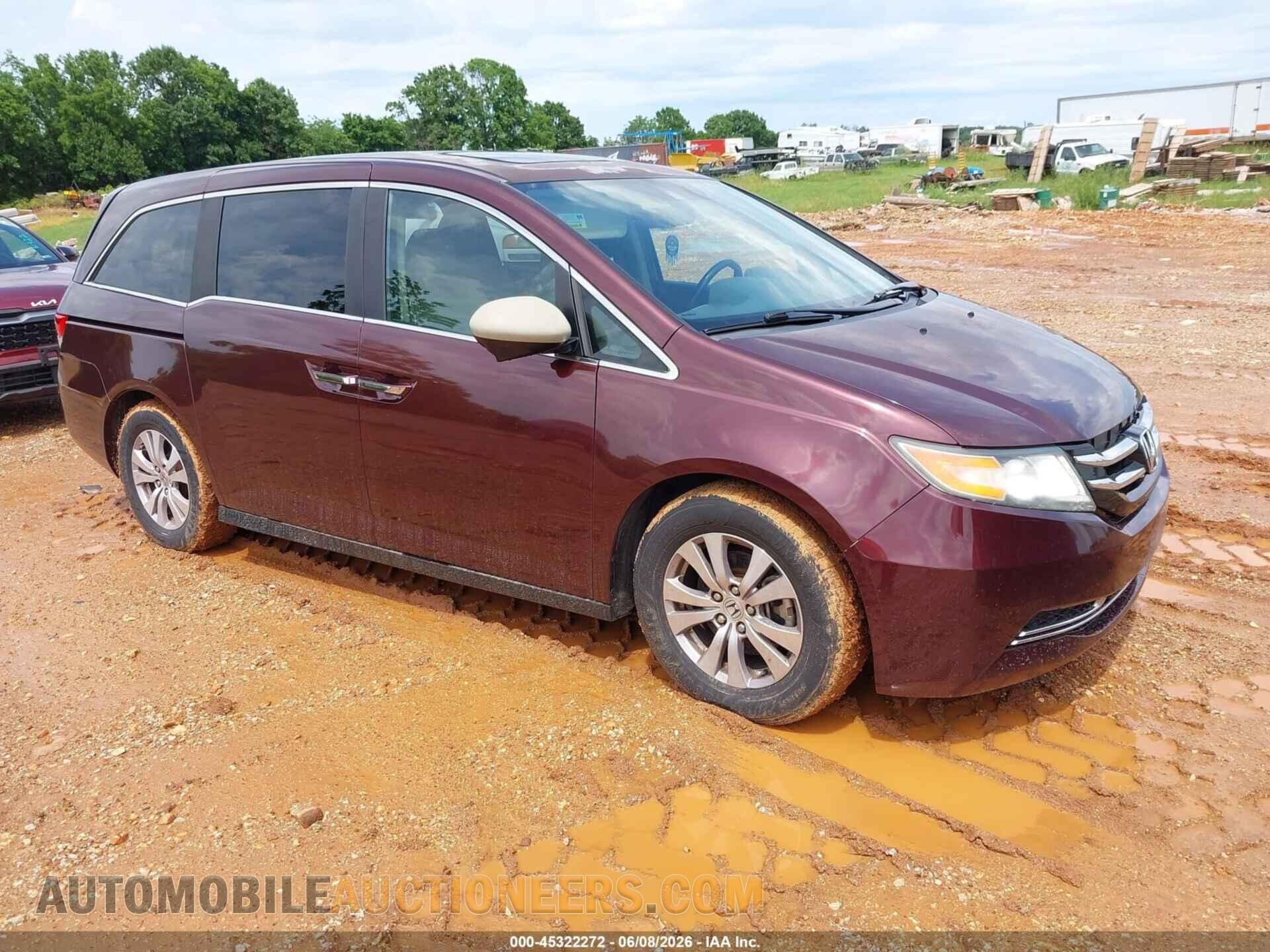 5FNRL5H69EB013231 HONDA ODYSSEY 2014