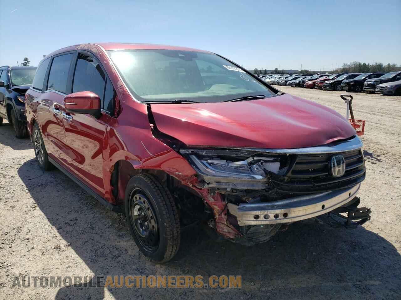 5FNRL6H79NB004334 HONDA ODYSSEY 2022