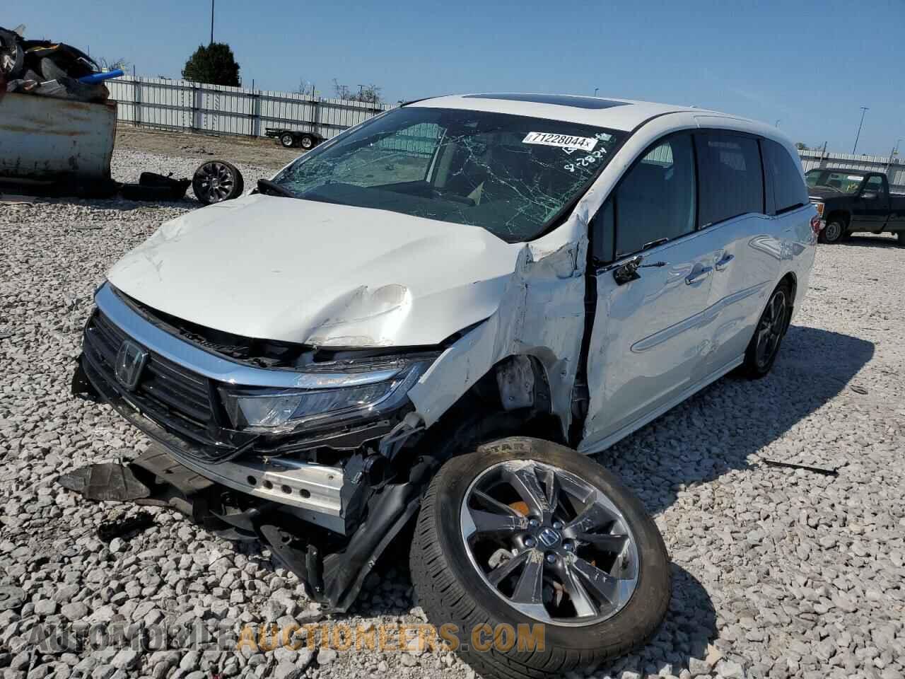 5FNRL6H90NB059790 HONDA ODYSSEY 2022