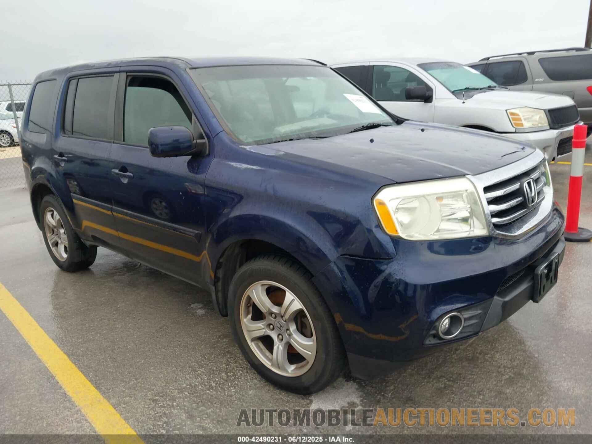 5FNYF3H45DB006670 HONDA PILOT 2013