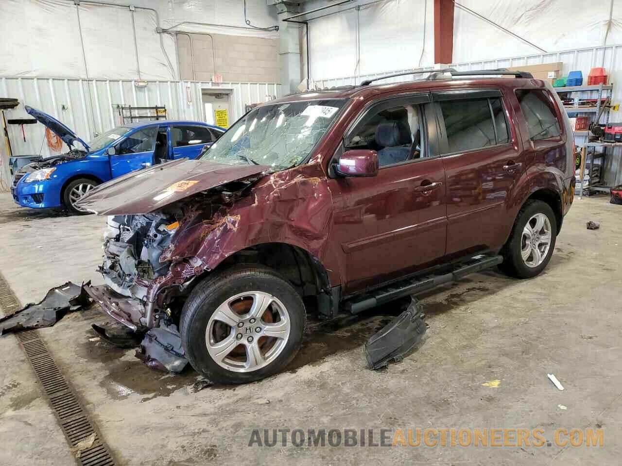 5FNYF4H54DB037892 HONDA PILOT 2013