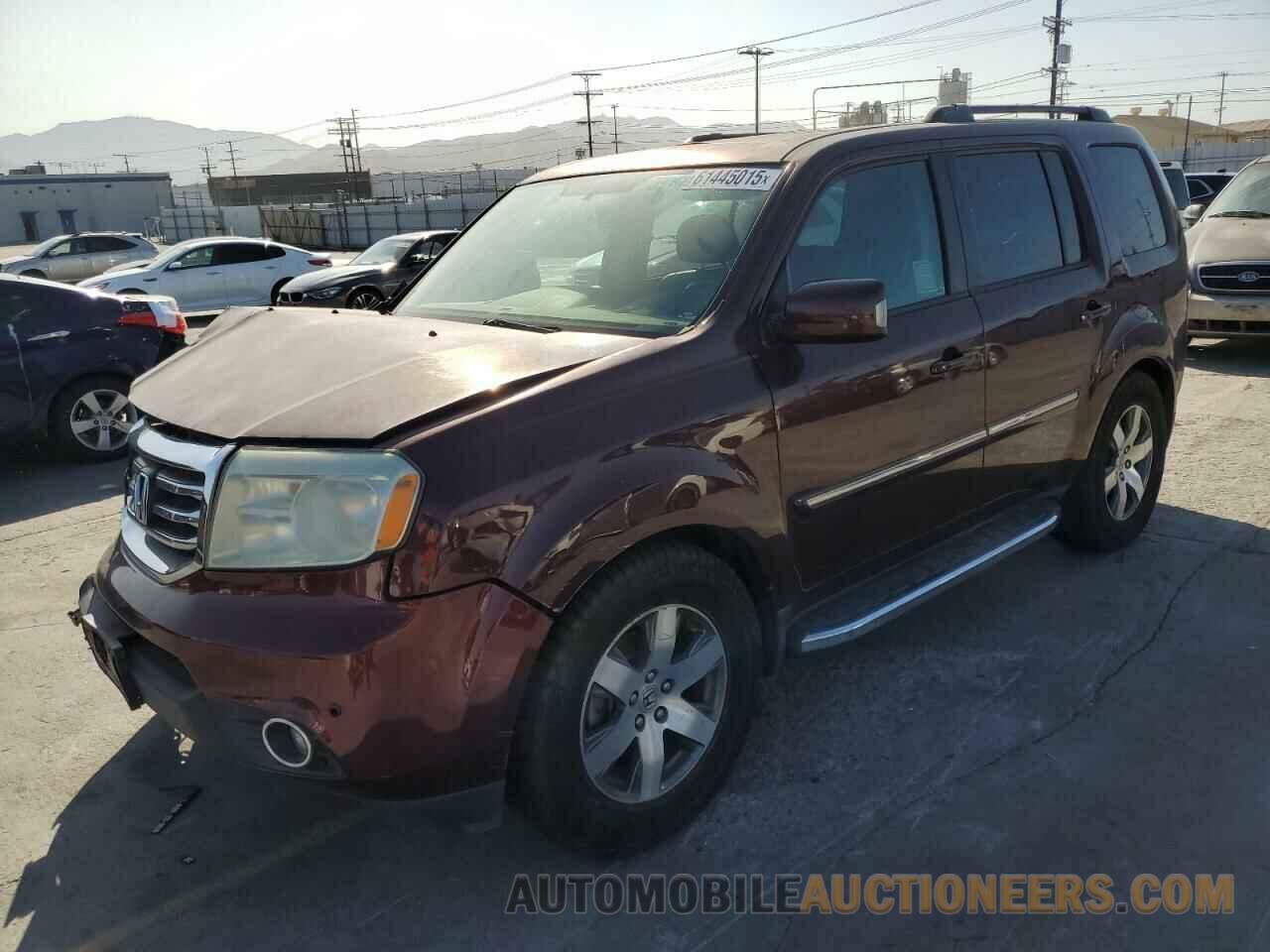 5FNYF4H9XEB022415 HONDA PILOT 2014