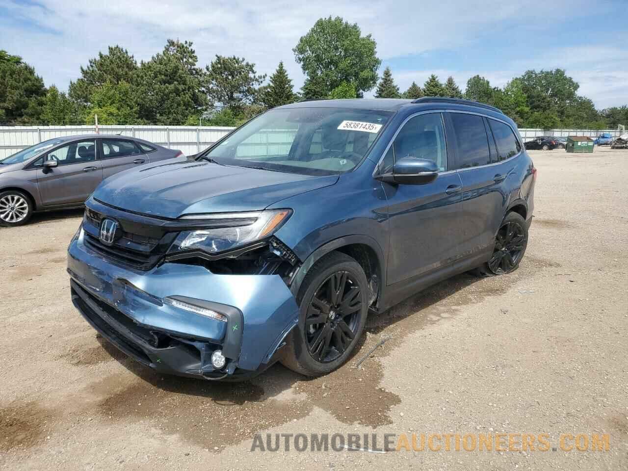 5FNYF6H26MB014311 HONDA PILOT 2021