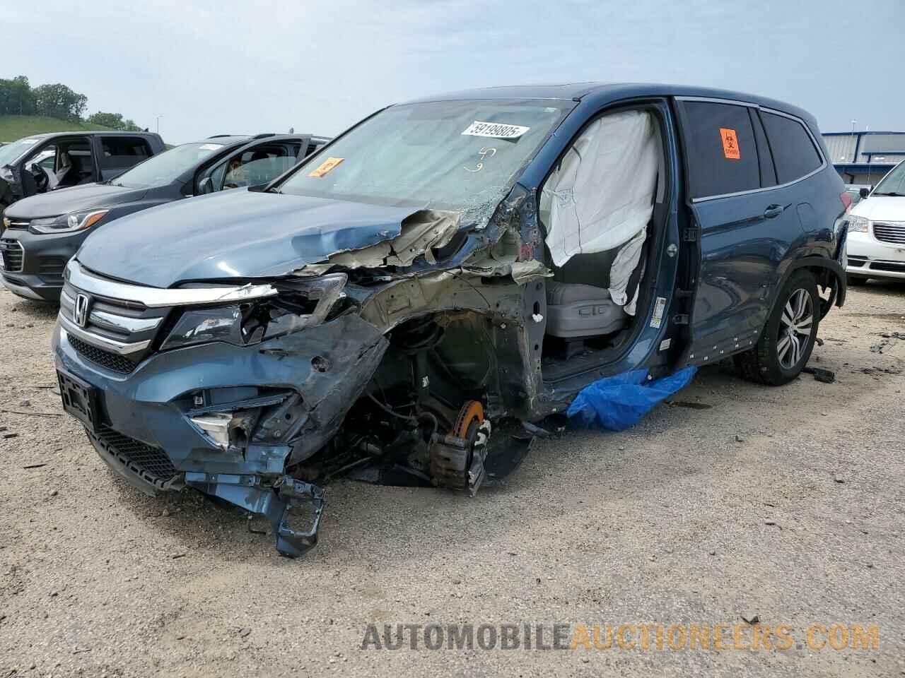 5FNYF6H52GB039219 HONDA PILOT 2016