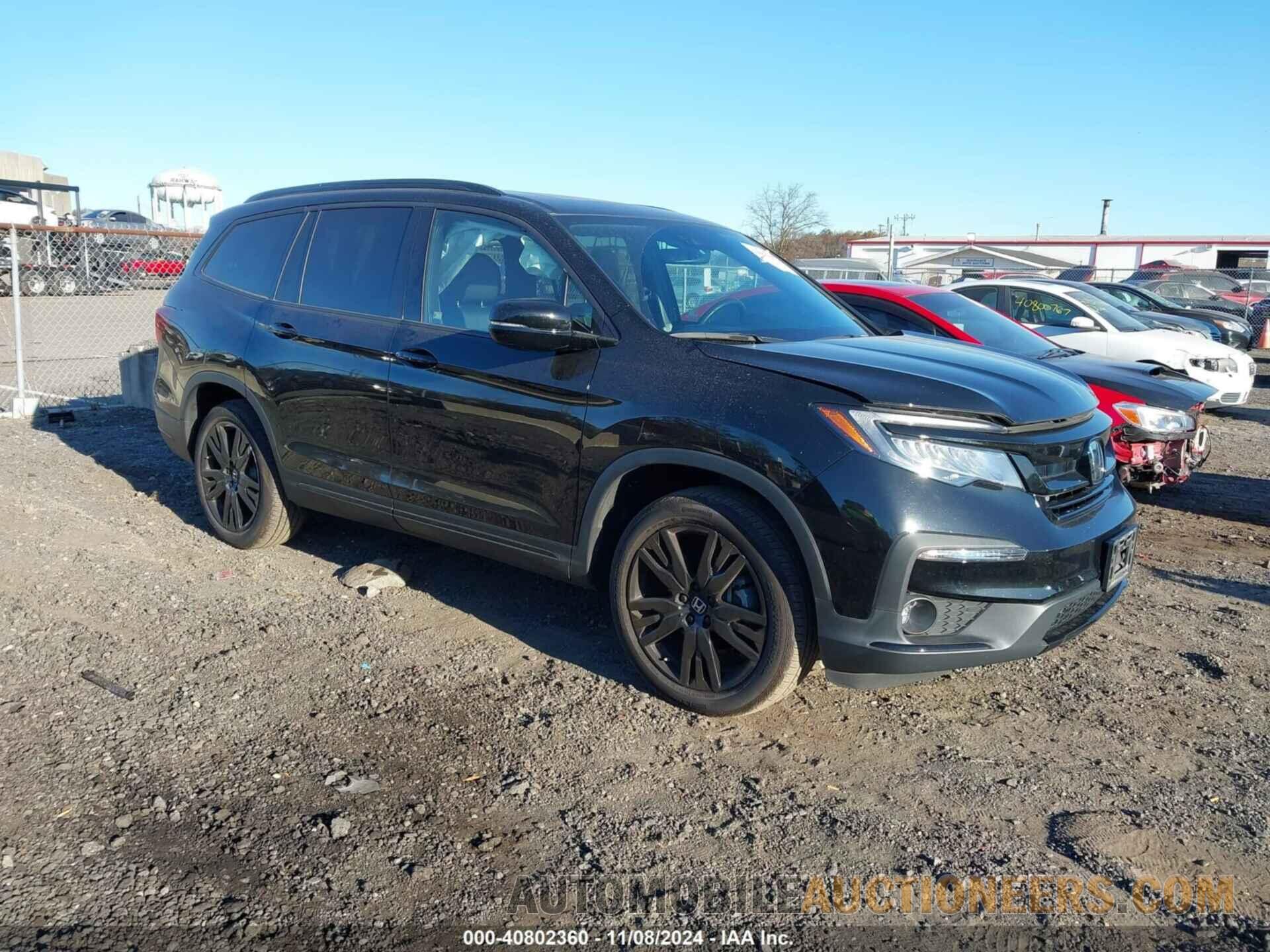 5FNYF6H7XMB090321 HONDA PILOT 2021