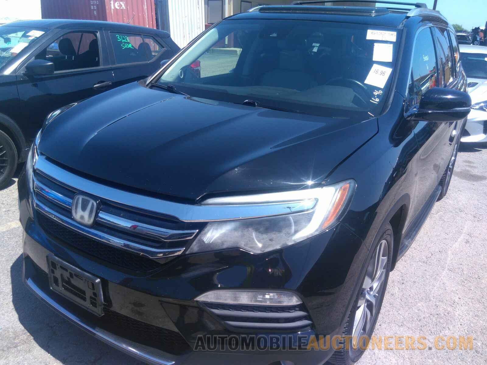 5FNYF6H94GB089512 Honda Pilot 2016