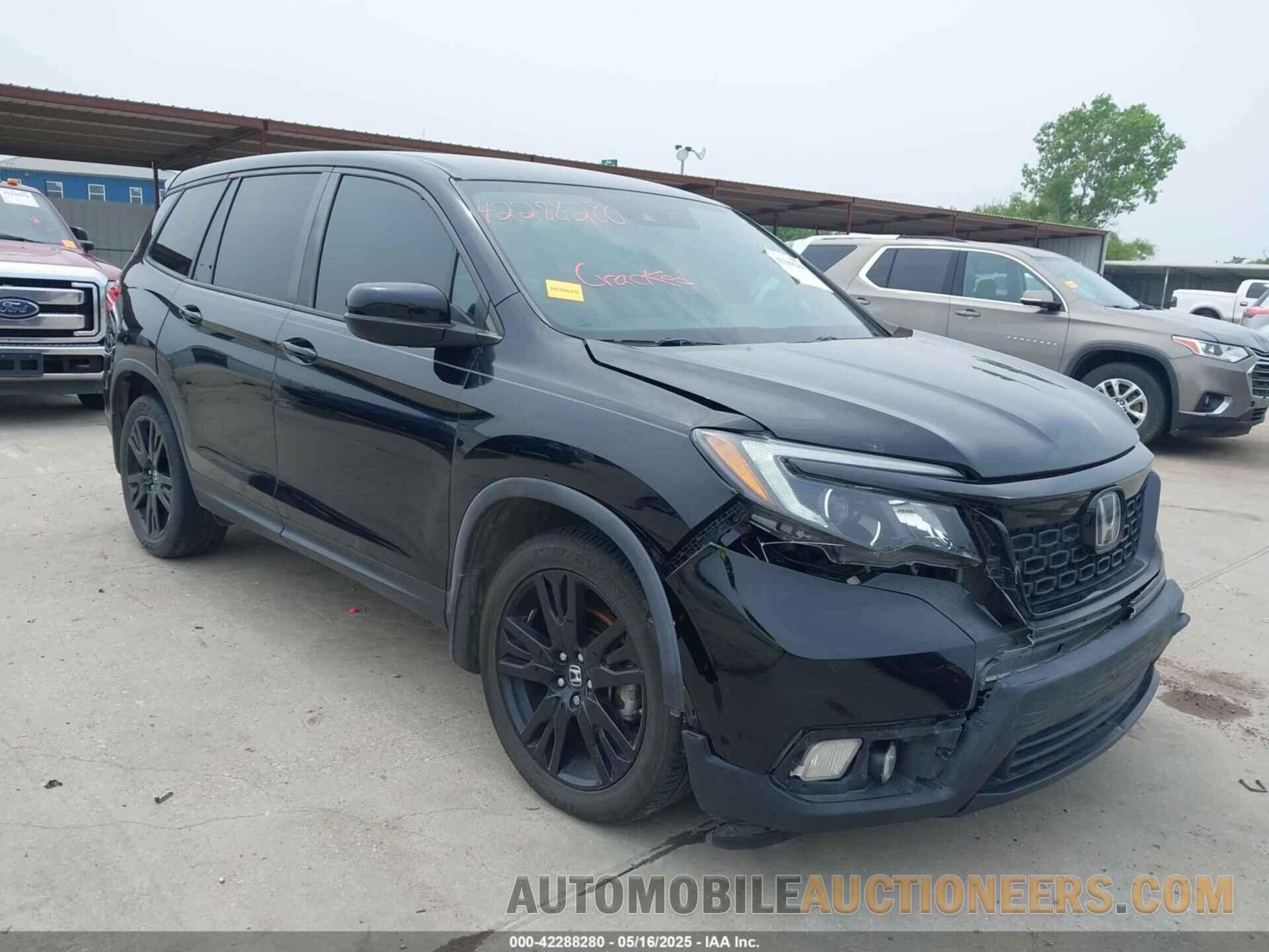 5FNYF7H25KB008597 HONDA PASSPORT 2019