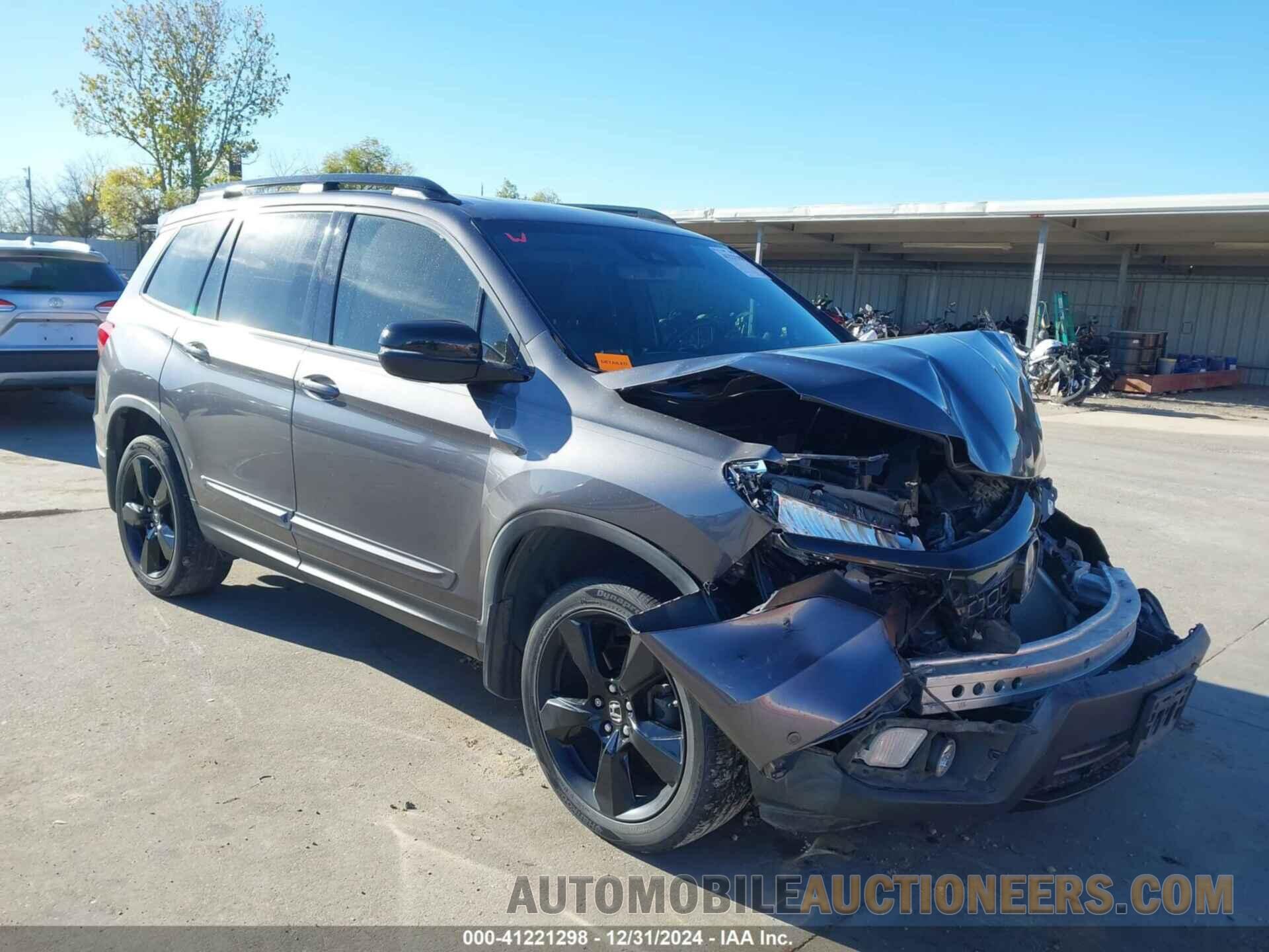5FNYF8H07KB015720 HONDA PASSPORT 2019