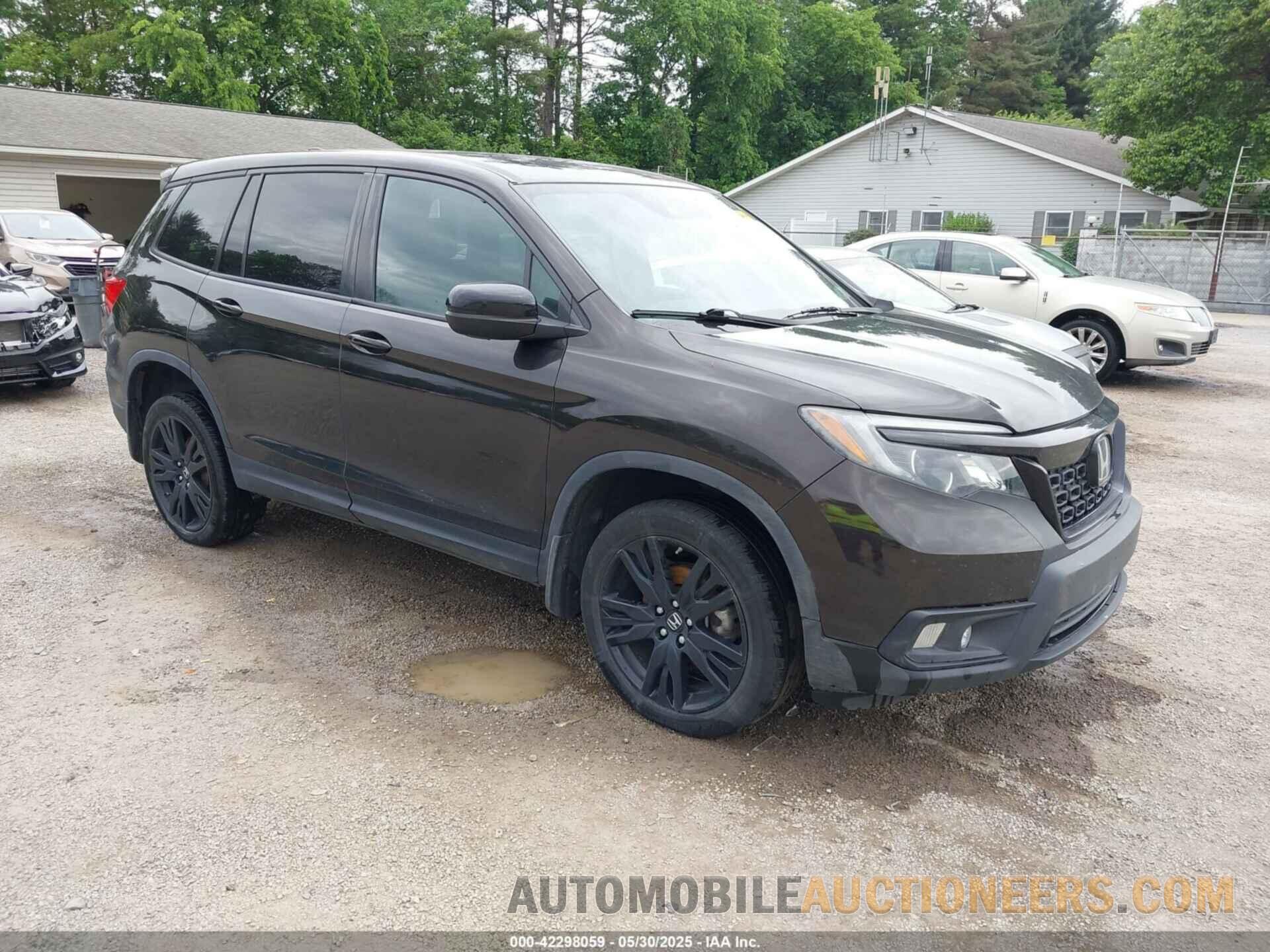 5FNYF8H23KB025307 HONDA PASSPORT 2019