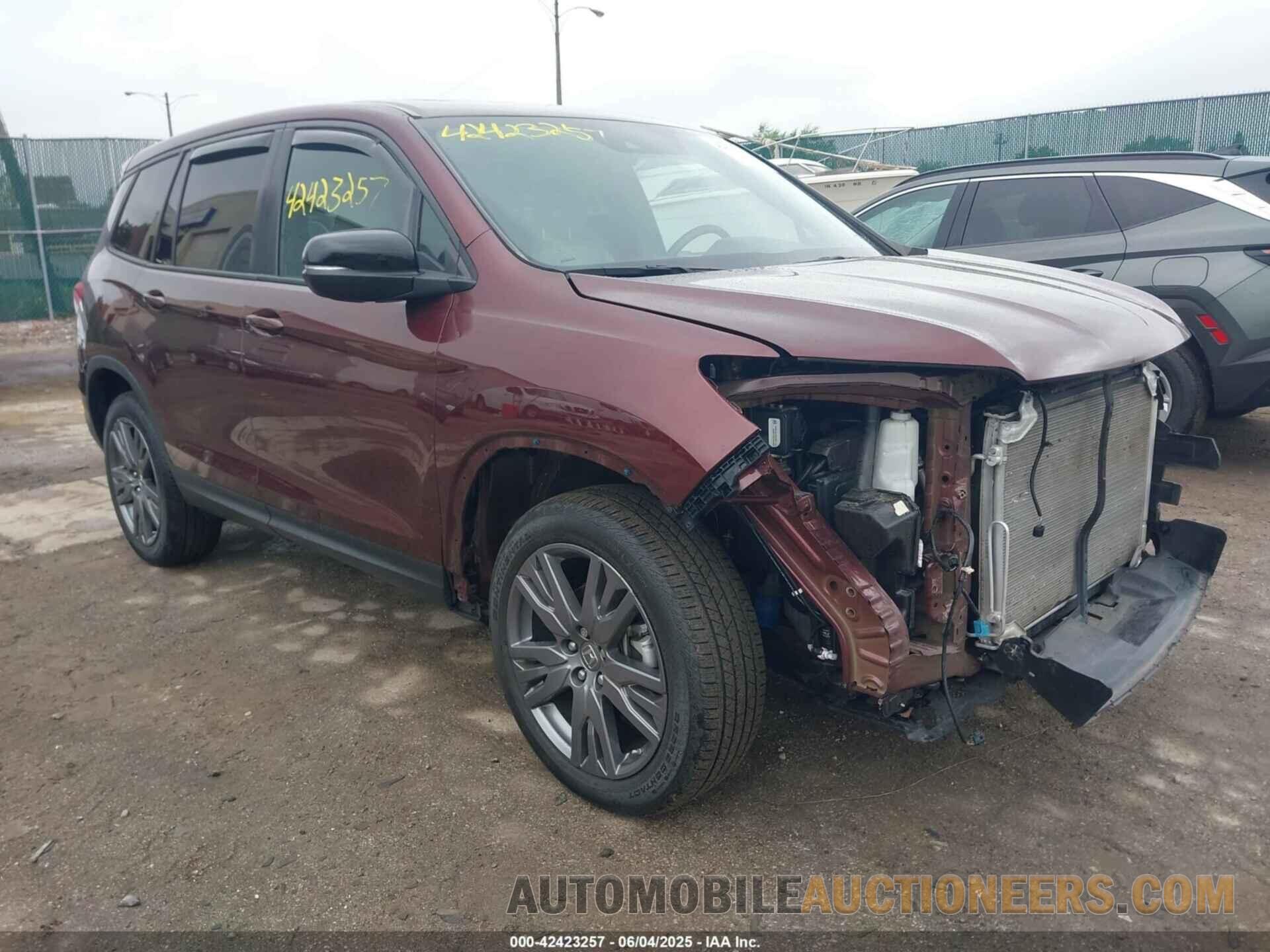5FNYF8H54MB016452 HONDA PASSPORT 2021