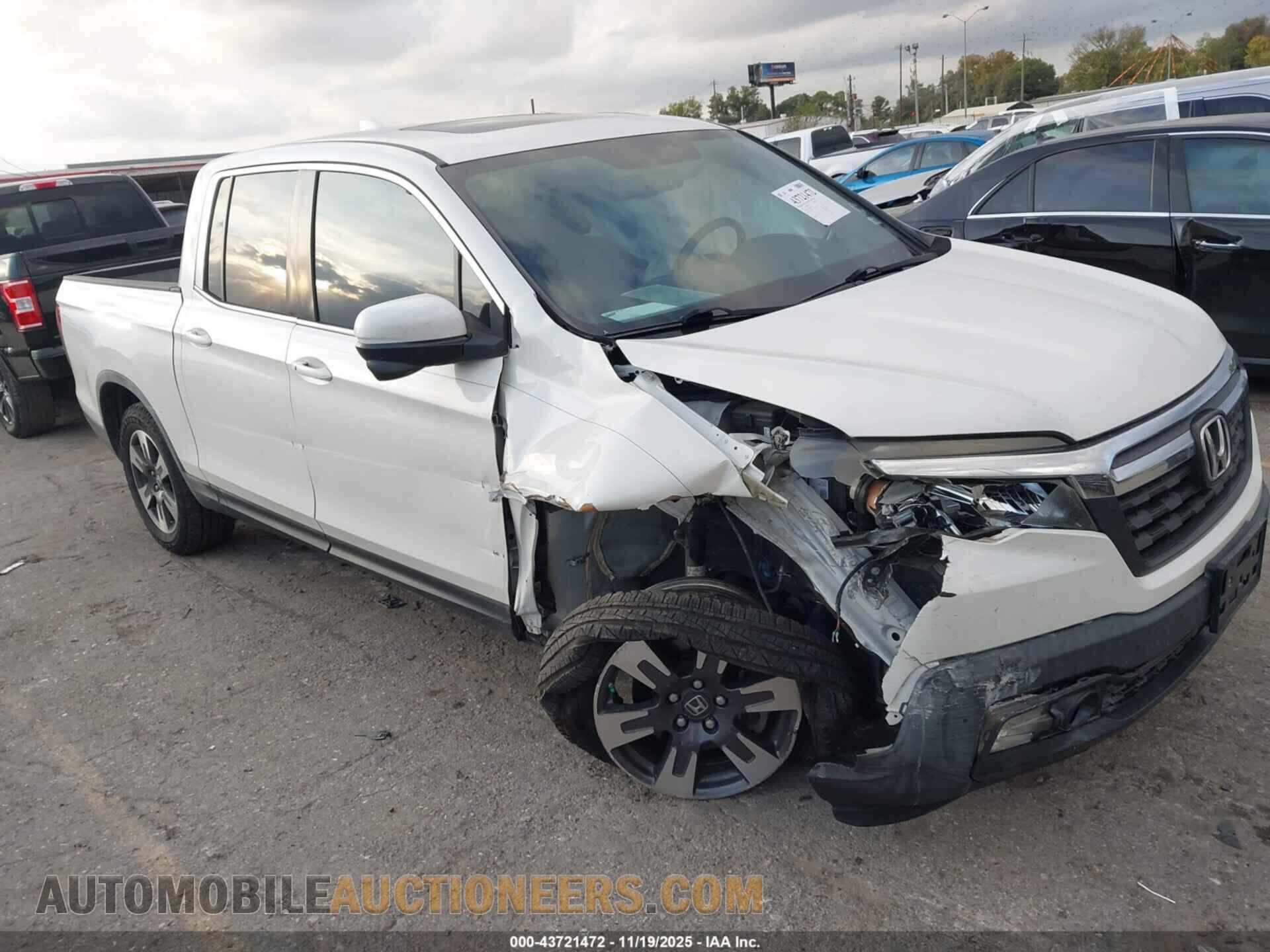 5FPYK2F66KB001041 HONDA RIDGELINE 2019