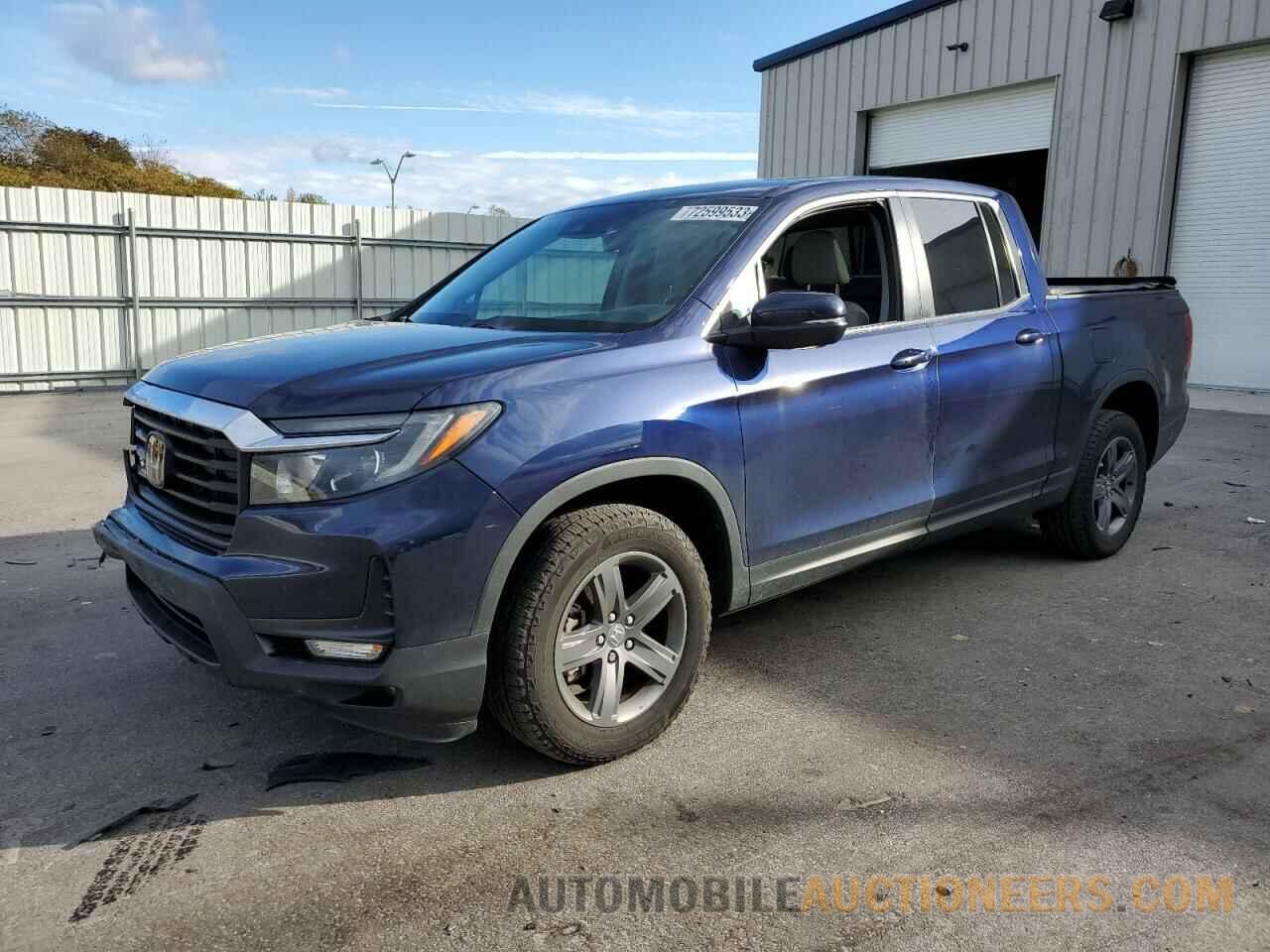 5FPYK3F59NB020295 HONDA RIDGELINE 2022