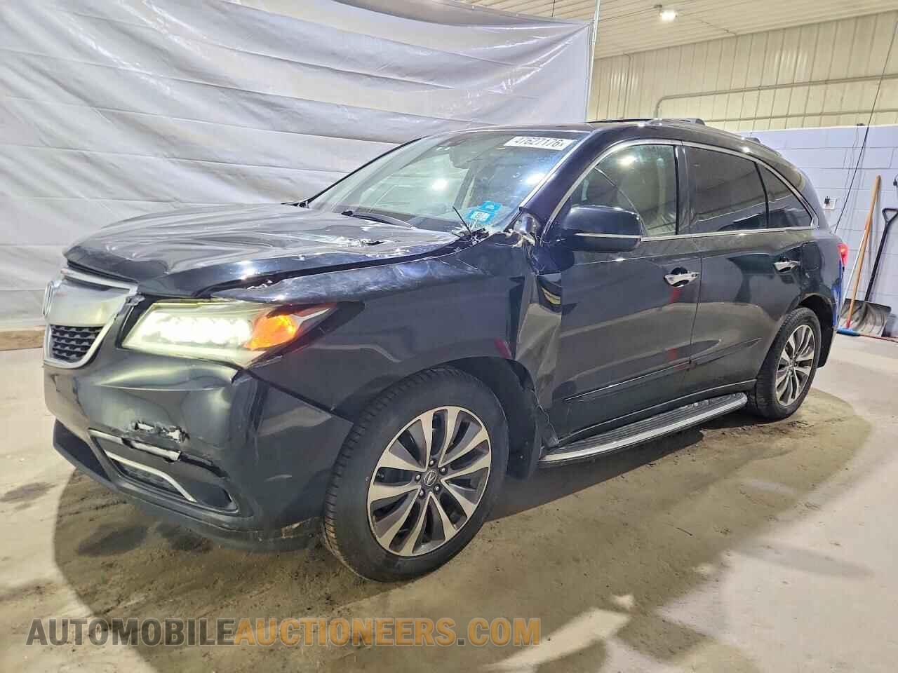 5FRYD4H40EB001663 ACURA MDX 2014