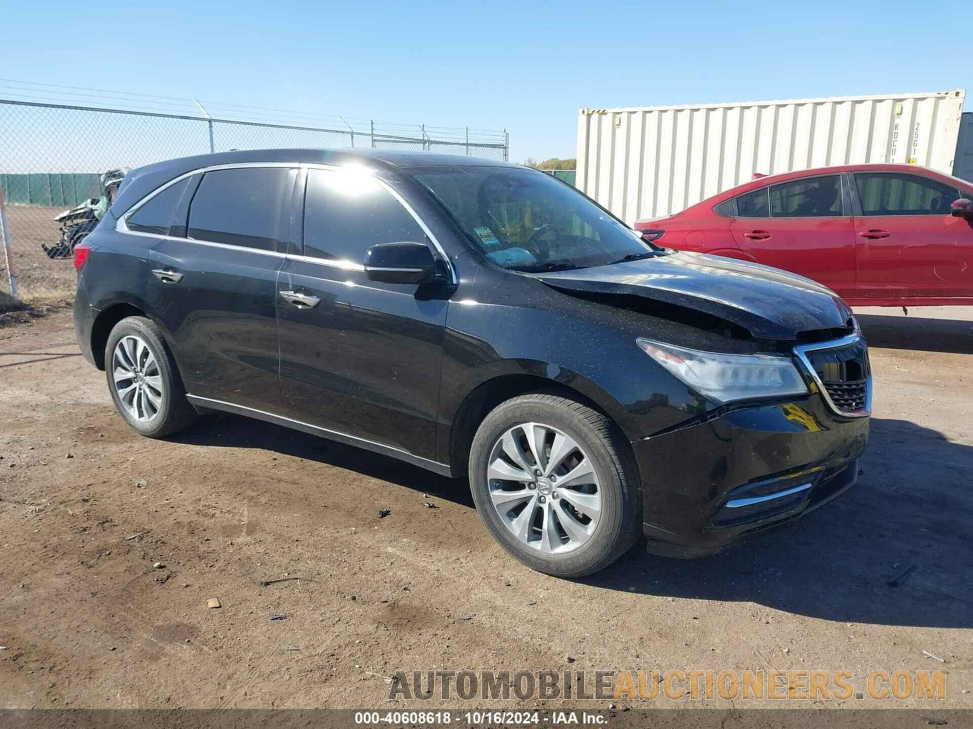 5FRYD4H47GB005776 ACURA MDX 2016