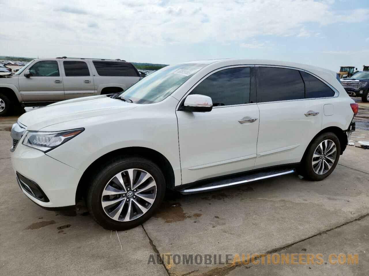 5FRYD4H4XGB036813 ACURA MDX 2016