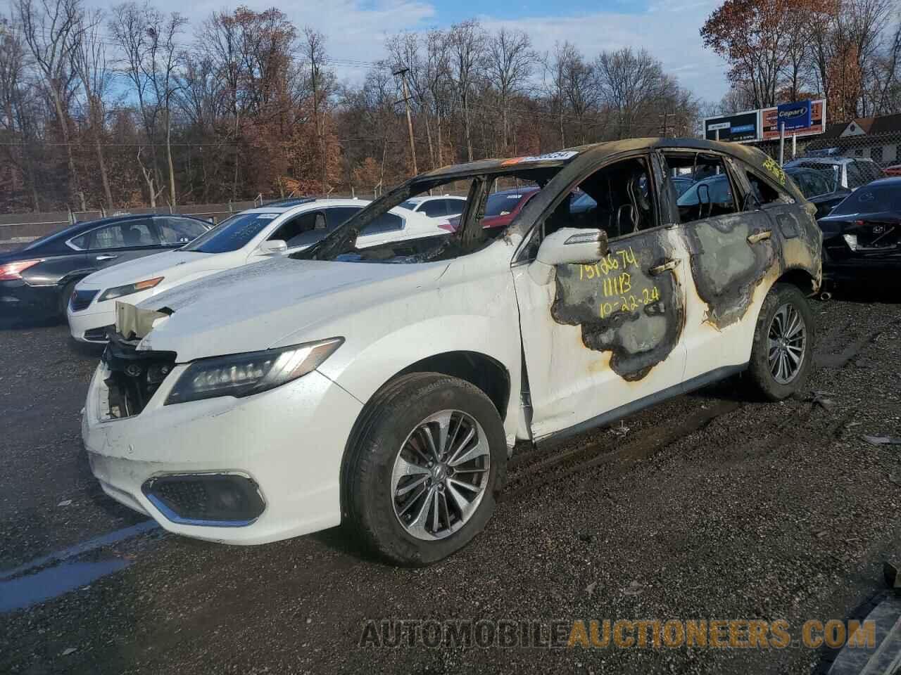 5J8TB4H75HL033037 ACURA RDX 2017