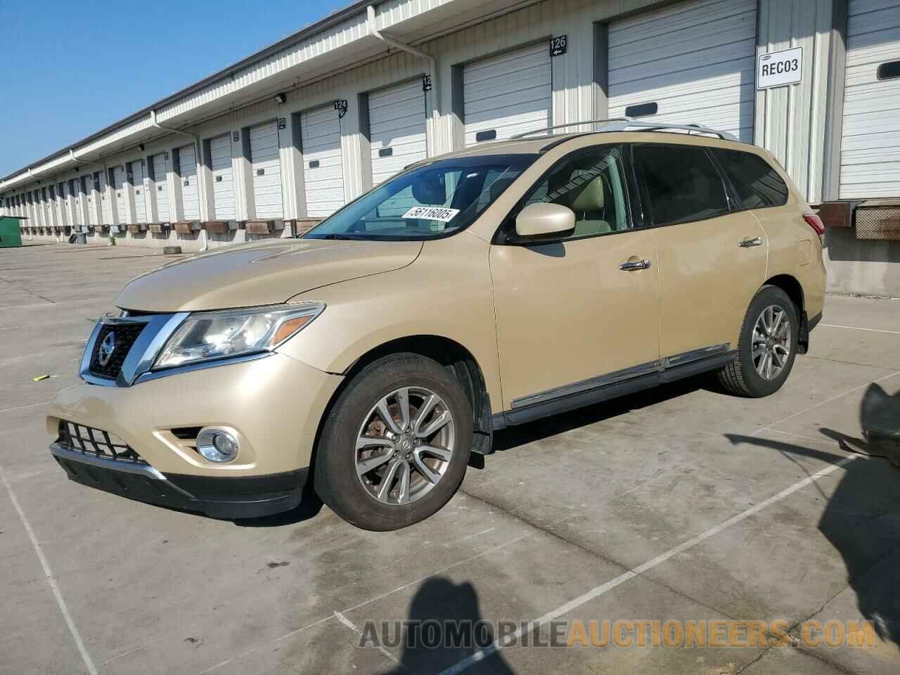 5N1AR2MM4DC674655 NISSAN PATHFINDER 2013