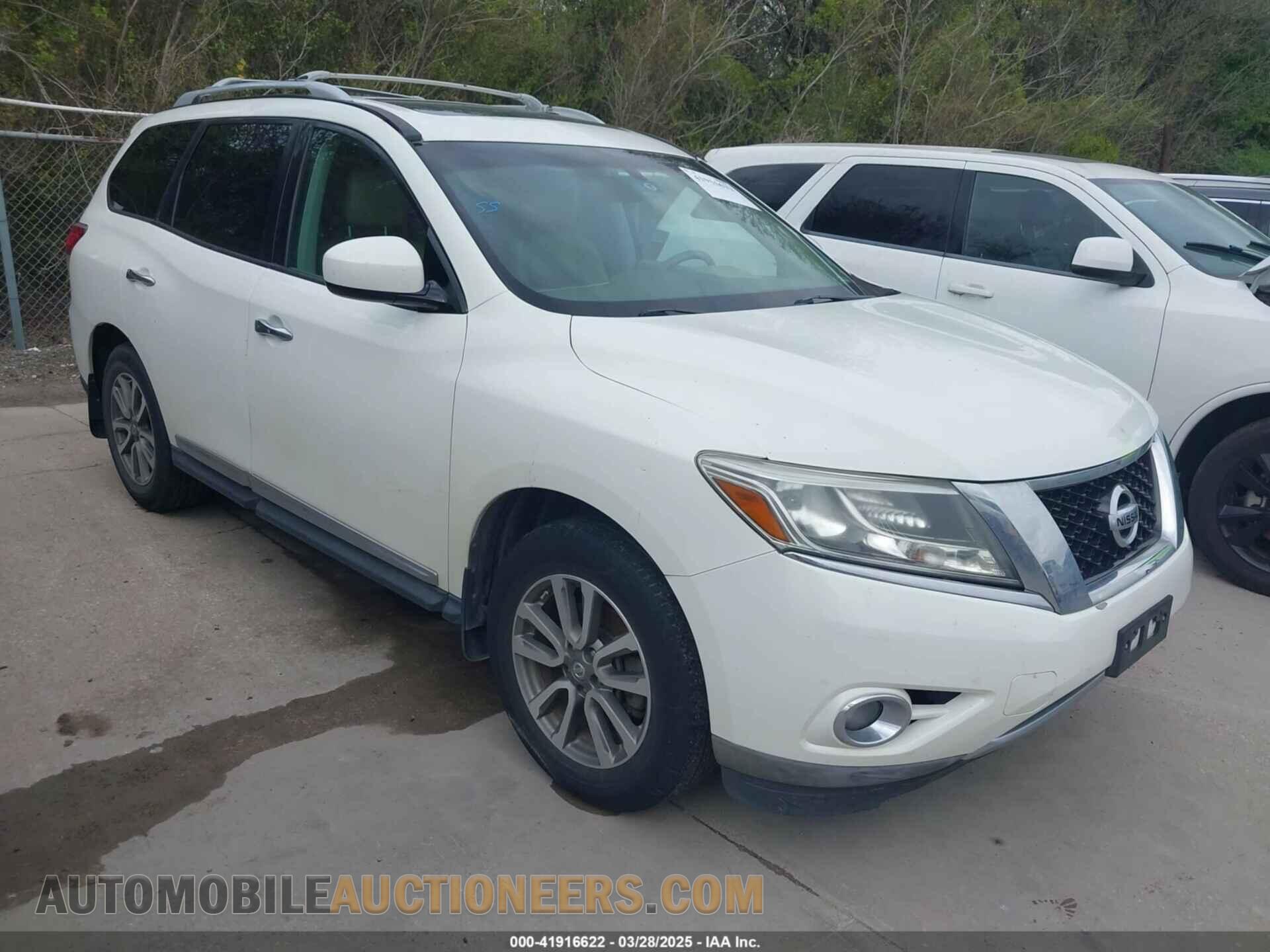 5N1AR2MM9DC665708 NISSAN PATHFINDER 2013