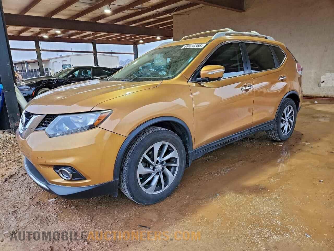 5N1AT2MT7EC778499 NISSAN ROGUE 2014