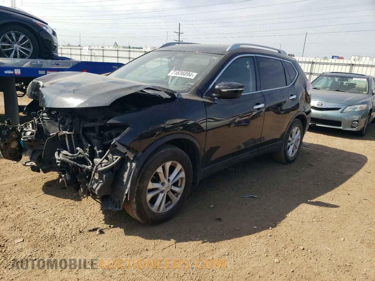 5N1AT2MT7EC780642 NISSAN ROGUE 2014