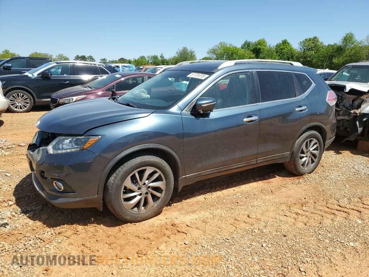 5N1AT2MT7EC800792 NISSAN ROGUE 2014