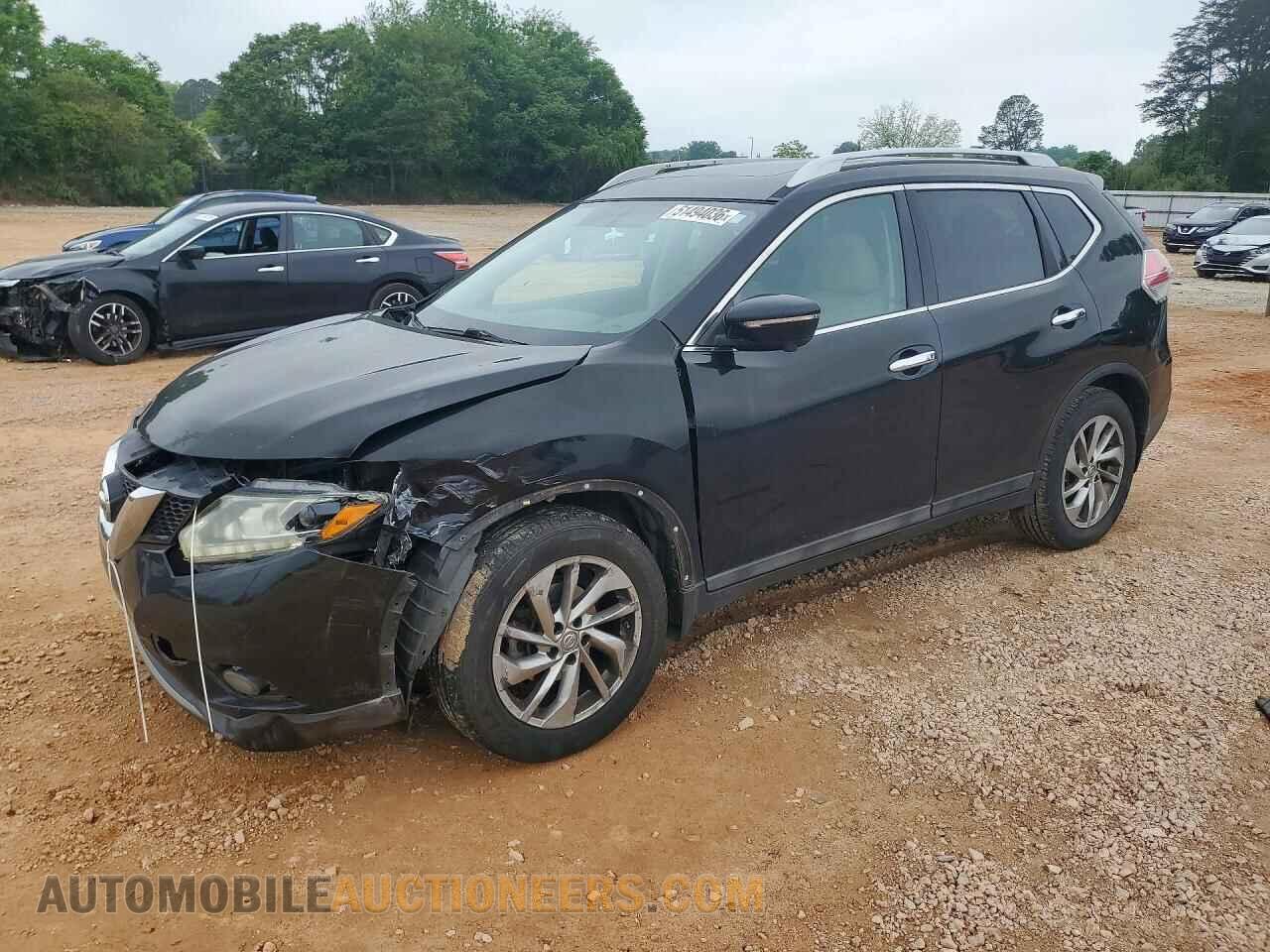 5N1AT2MT7FC766015 NISSAN ROGUE 2015