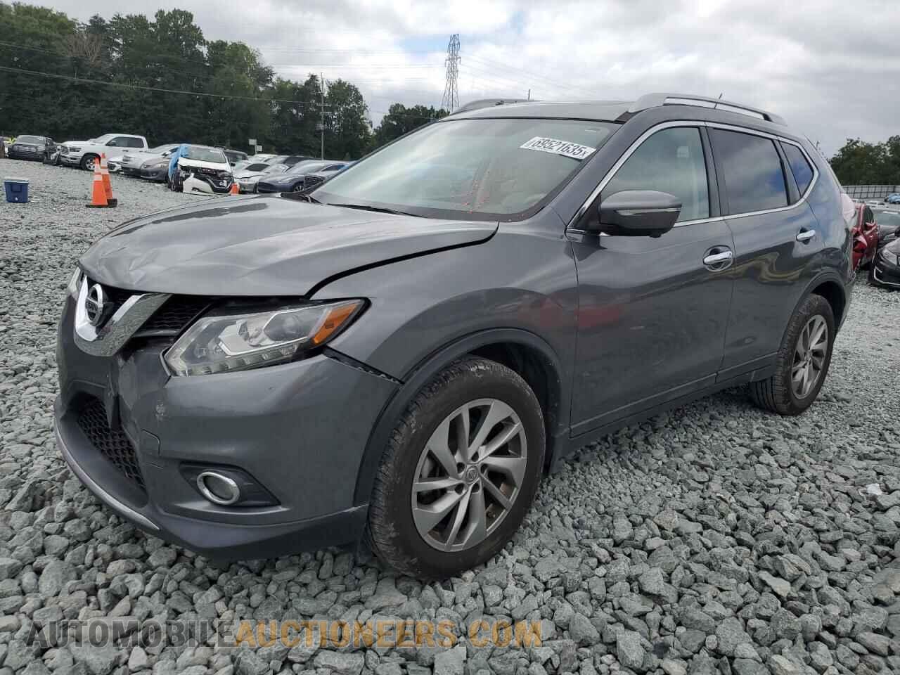 5N1AT2MT7FC766905 NISSAN ROGUE 2015