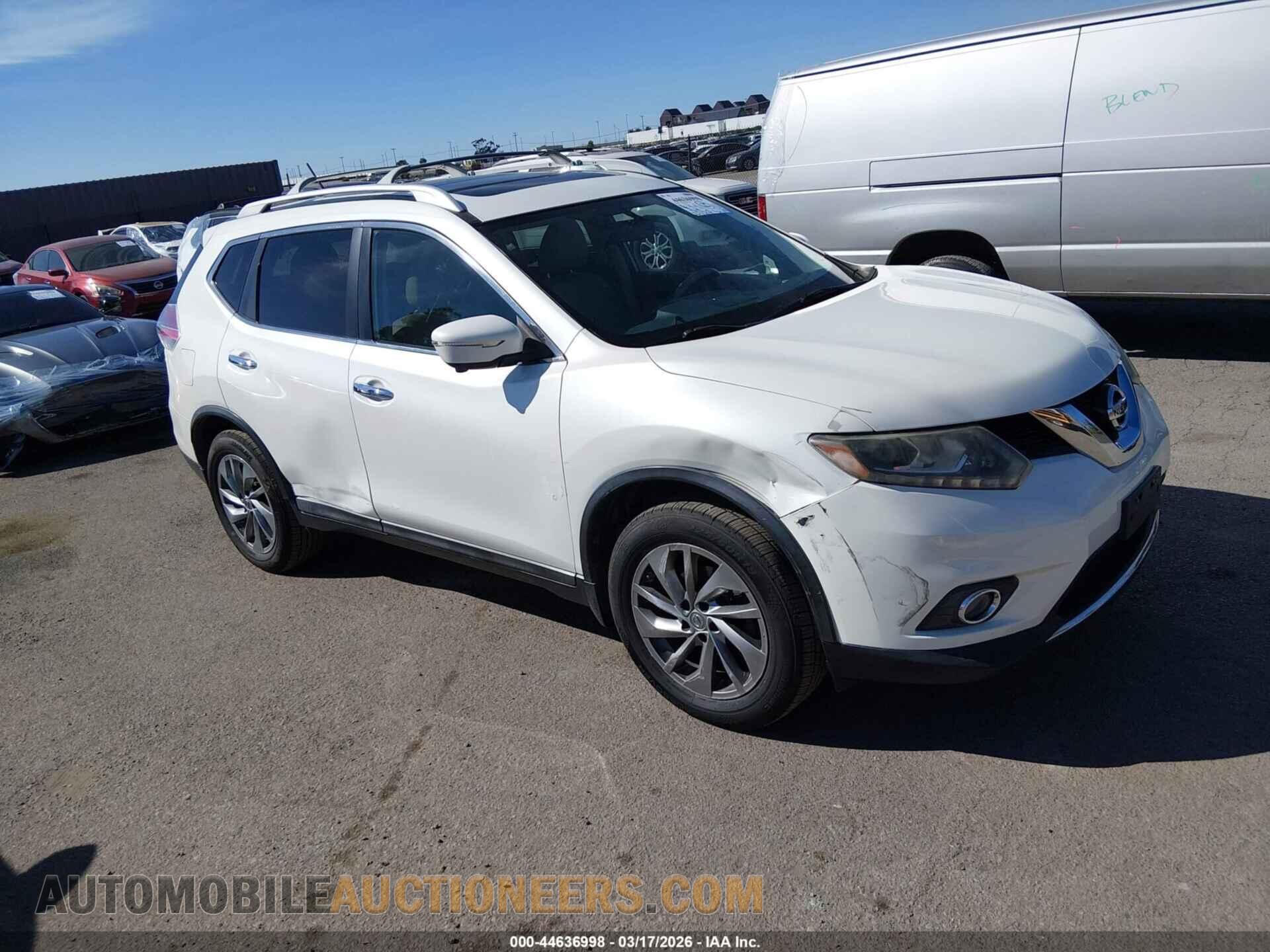 5N1AT2MT7FC815603 NISSAN ROGUE 2015