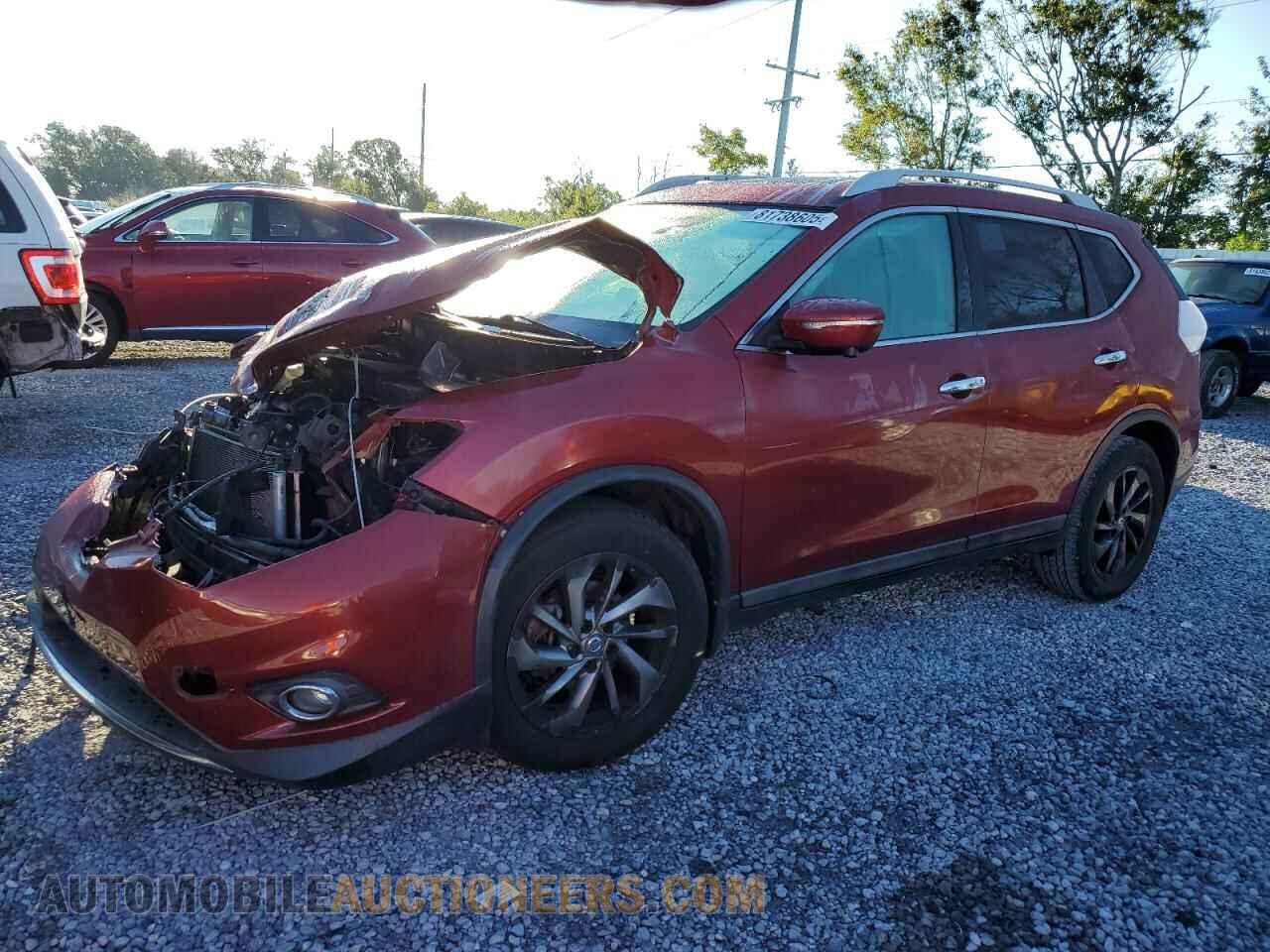 5N1AT2MT7FC835205 NISSAN ROGUE 2015