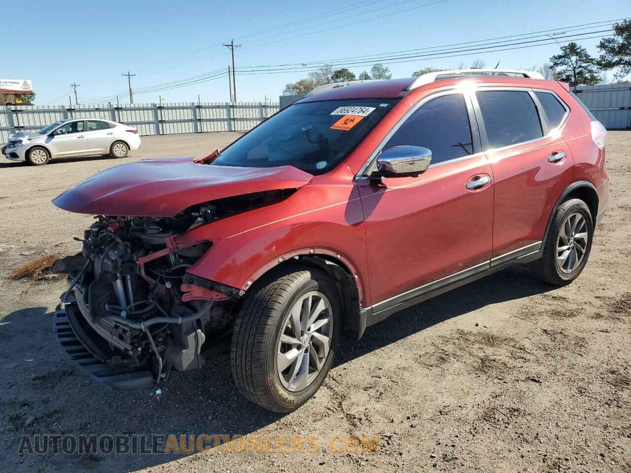 5N1AT2MT7FC884680 NISSAN ROGUE 2015