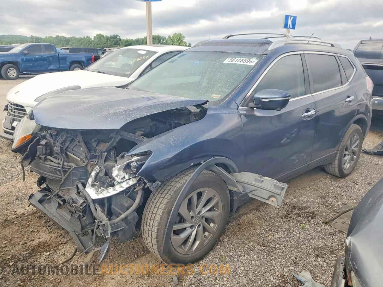 5N1AT2MT7FC887742 NISSAN ROGUE 2015