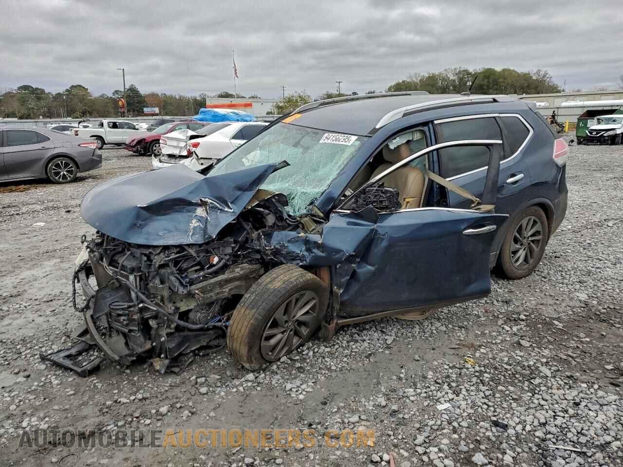5N1AT2MT7GC755758 NISSAN ROGUE 2016