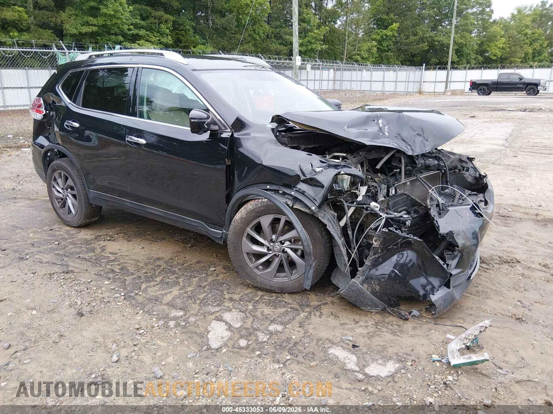 5N1AT2MT7GC763570 NISSAN ROGUE 2016